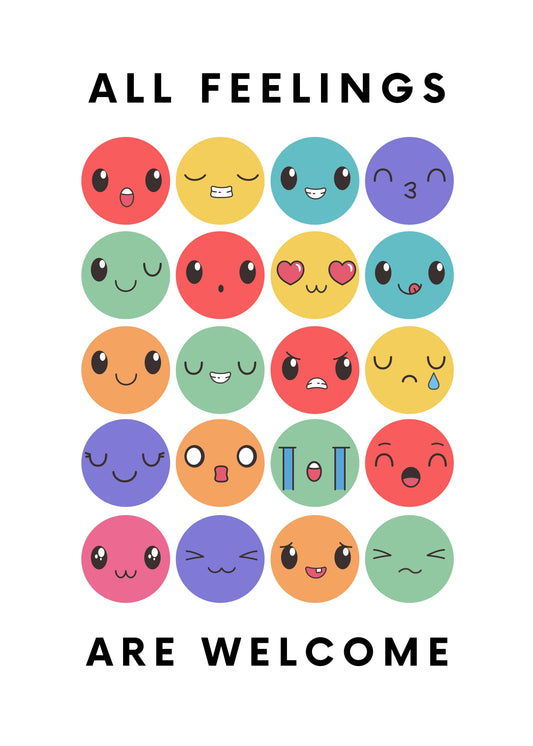 All feelings are welcome