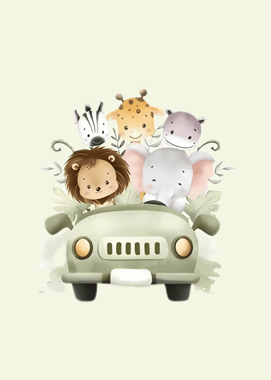 Animals in car