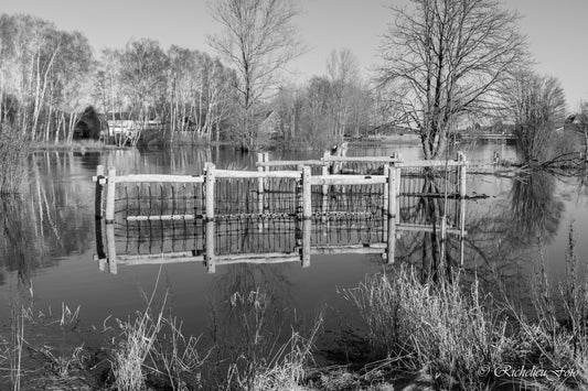 Legepladsen sort/hvid